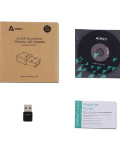Aukey Wifi Adapter 600Mbps Dual Band Usb Dongle Support For Win 7/8/8.1/10/Xp.. 11 57 1fa603a9 a1cd 43f2 94d0 b6d6eeb69a73