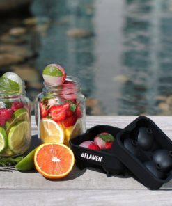 Flamen Fast-Release Flexible Silicone Ice Ball Maker Tray/Molds - Round Ice B.. 10 57 202f3d23 c115 4b8c 8fef ccf313840a61