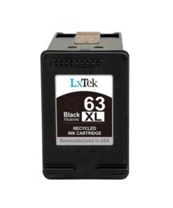 Alternative view of Lxtek Remanufactured Ink Cartridge Replacement For Hp 63 63Xl (1 Black|1 Tri-..