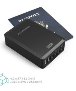 Ravpower 50W 10A 6-Port Usb Charger Desktop Charging Station With Ismart Tech.. 12 57 216f9551 a8f7 4ea2 8b37 33b3ed606c87