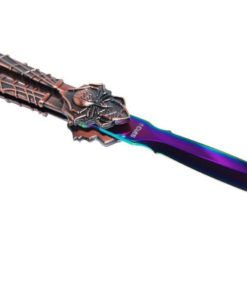 Cuts Sports Special Edition Multicolored Spider Knife Handle Practice Trainer.. 11 57 21aa4cb9 e6b2 464d acf6 b04331151ad3