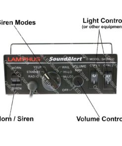 Lamphus Soundalert 100W 120-130Db Emergency Vehicle Warning Siren Slim Speake.. 12 57 21b56a7c e3c7 4ad7 a9bf 8da7d5372806