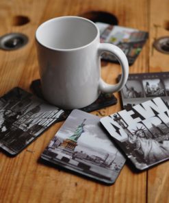 New York / Ny Nyc B&W Photo Beer And Drink Coaster Pack Of 6 5 57 21c178ac 98f5 416e 9383 f26cb97aa3d4