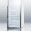 Summit Scr1005 48" Tall Beverage Merchandiser With Stainless Steel Trim Led L..