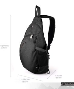Alternative view of Outdoormaster Sling Bag Backpack Multipurpose Daypack Book Bag For Men & Women