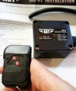 Agt 12V Waterproof Wireless Remote Control Dc Universal 2-Channel Output Work.. 12 57 23a8884e 0f7d 4b13 8ce4 e00740fa70f5