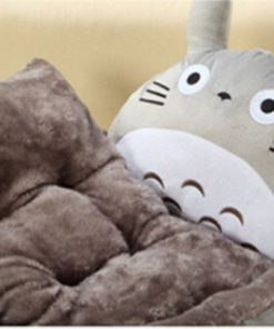Alternative view of Grey Cartoon My Neighbor Totoro Pet Cat Dog Beds