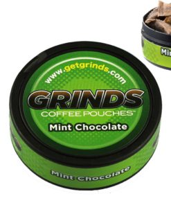 Alternative view of Grinds Coffee Pouches-3 Can Sampler Pack - Mint Chocolate Vanilla Mocha - Tob..