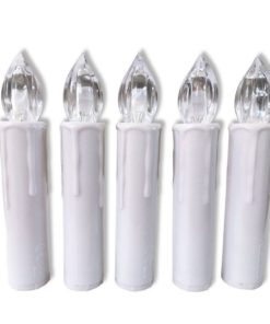 Alternative view of Qicai H Flameless Led Taper White Candles Battery Operated With Remote (Timer..