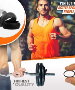 Alternative view of Men's Silicone Wedding Ring Bands - 3 Ring Pack - Black Dark Grey Light Grey