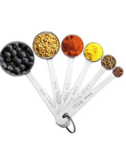 Alternative view of Accmor 11-Piece Stainless Steel Measuring Spoons/Cups Set - Premium Stackable..