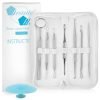 Blackhead And Pimple Remover Kit - Professional Instructions Included - 7 Sur..