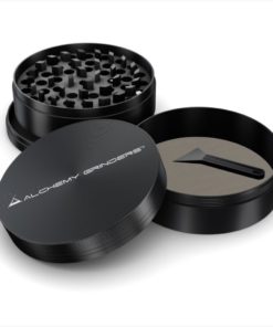 Alchemy Grinders 4 Piece Zinc Alloy Herb Grinder With Pollen Catcher And Magn.. 12 57 269cf425 1c1d 4e90 b616 3700ebd5bffd