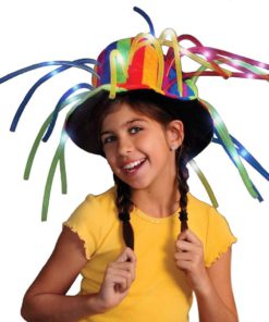 Funny Clown Top Hat With Lights & Noodle Hair 3 57 27a31f32 5141 4f63 ac87 a537ccc1a3a1