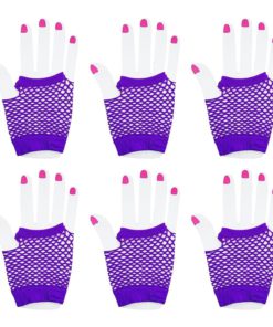 Fingerless Fishnet Neon Gloves For Parties Costumes (12Pk) By Super Z Outlet 10 57 27fc4372 6b5d 42bf bd3a 531dc7b933d0