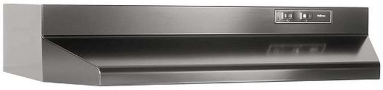 Broan F404223 Two-Speed Four-Way Convertible Range Hood 42-Inch Black