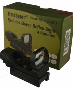 Alternative view of Field Sport Red And Green Reflex Sight With 4 Reticles Field Sport