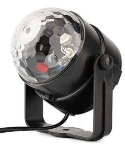 Dj Lights Meco Sound Activated Party Lights Mini Rgb Led Crysral Magic Ball M.. - $16.95