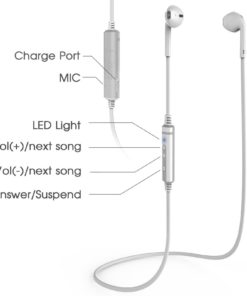 Alternative view of Dostyle Bluetooth Headphones Wireless Stereo Headset With Mic/Apt-X Cvc6.0 No..