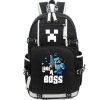 Minecraf My Boss Backpack Schoolbag Travel Satchel Sports Bag Bookbag 4 5 57 29327af8 6947 4bbb b012 ae8c00e89290