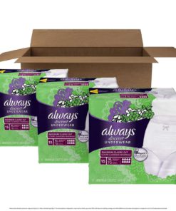 Always Discreet Incontinence Underwear Maximum Absorbency Extra-Large 45 Count 10 57 294bae3b 5765 4f6b a8f3 a9835114beb6