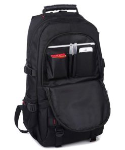 Alternative view of Kaka Backpack For 17-Inch Laptops - Black