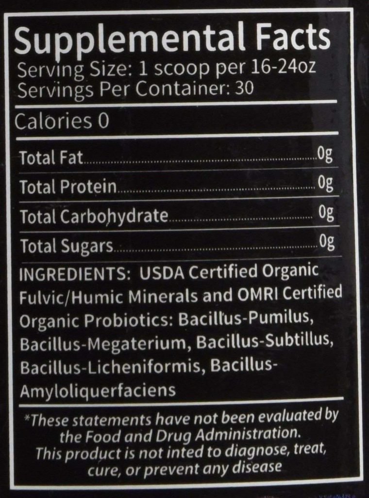 Blackmp Living Powder - Sbo Probiotic Fulvic And Humic Minerals (30 Servings).. - $52.95