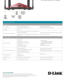 D-Link Ac3200 Ultra Tri-Band Wi-Fi Router (Dir-890L/R) 22 57 2a311638 6bb0 4525 8ea3 e03c6edc083c