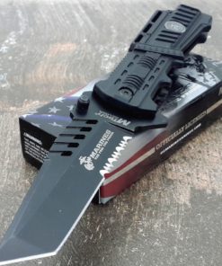 Alternative view of U.S. Marines Knife Licensed Usmc Marines Assisted Military Knives Black Tacti..