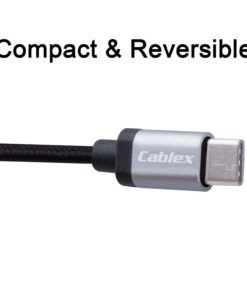 Cablex 2Pack 6Ft Braided Micro Usb 2.0 Type C Cable With Reversible Connector.. 9 57 2a9f5d08 3891 472a 919c 7a21c9fe856d