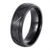 L-Ring 8Mm Tungsten Ring Wedding Band For Men With Groove And Matte Finish Co.. 6 57 2acfec17 b402 47e2 ab69 9c7c8ec31139