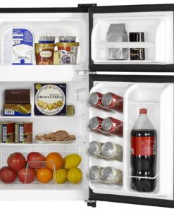 Hisense Rt33D6Aae Compact Refrigerator With Double Door Top Mounted Freezer 3.. 3 57 2c13d90d b030 488c 94d3 d3c8221bc236