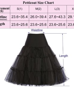 Alternative view of Grace Karinwomen's 50S Petticoat Skirts Tutu Swing Skirt Underskirts Cl8922