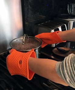 Khomo Gear - Pair Of Heat Resistant Oven Gloves - For Bbq Grill / Ovens / Kit.. 7 57 2db20956 1d46 40fe a111 2d980d9184a2