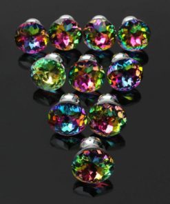 Kingso 10Pcs Colorful Crystal Glass Cupboard Wardrobe Cabinet Drawer Knob Doo.. 6 57 2e39021d 9f44 494d bfe9 8af09dd57f3d