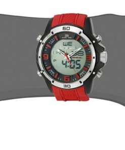 Alternative view of U.S. Polo Assn. Sport Men's Us9534 Analog-Digital Watch With Red Rubber Band