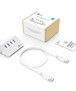 Aukey Usb Hub 4 Port Aluminium Built For Imac Macbook/ Pro/ Air Mac Mini And .. 13 57 2ee53be2 91d0 4824 9356 55046a11312e