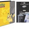 Pokemon Pikachu 2" 3-Ring Binder Card Album With 100 Ultra Pro Platinum Serie.. 3 57 2ffdb2c6 6d9a 4297 9b66 f8651e3dc091