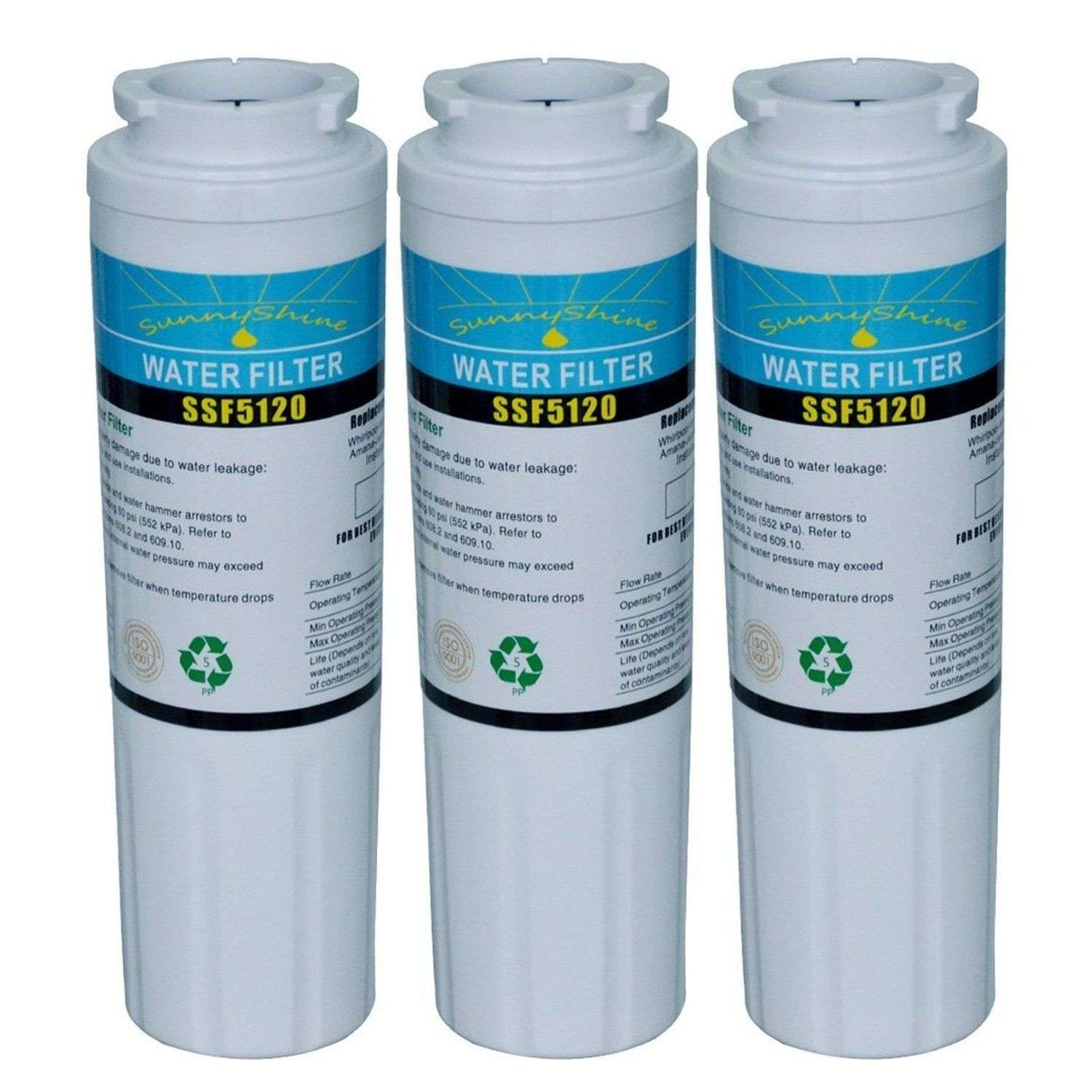 3 Maytag Ukf8001 Pur Compatible Refrigerator Water Filters (Ssf5120) 3 Filters 2 3 Maytag Ukf8001 Pur Compatible Refrigerator Water Filters (Ssf5120) 3 Filters - Image 2