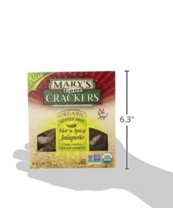 Mary's Gone Crackers Hot 'N Spicy Jalapeno 5.5 Ounce Box (Pack Of 12) 13 57 30ebd895 bf46 480a 88fd c227edbb2937