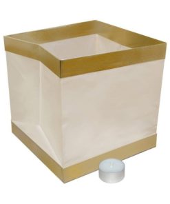 Alternative view of Homecube Outdoor Water Floating Candle Lanterns Biodegradable White Chinese P..