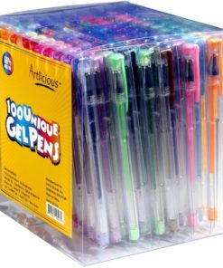 Alternative view of Artlicious - Ultimate 100 Unique Gel Pens Set - Non Toxic & Acid Free - Ideal..