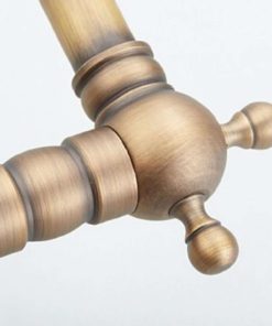 Rozinsanitary 4 Inch Centerset Antique Brass Bathroom Sink Faucet Dual Knobs .. 10 57 32cc703a f418 4cfc b0c7 5be654cb4bf1