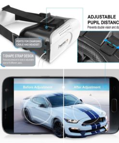 Alternative view of Insten [Adjustable] 3D Glasses Virtual Reality Headset Vr Box For Google Card..