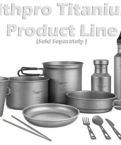 Healthpro Titanium Lightweight 3-Piece Pot And Pan Camping Hiking Cookware Set 15 57 339f84ef 4512 4b80 9a05 f797b3e68d73