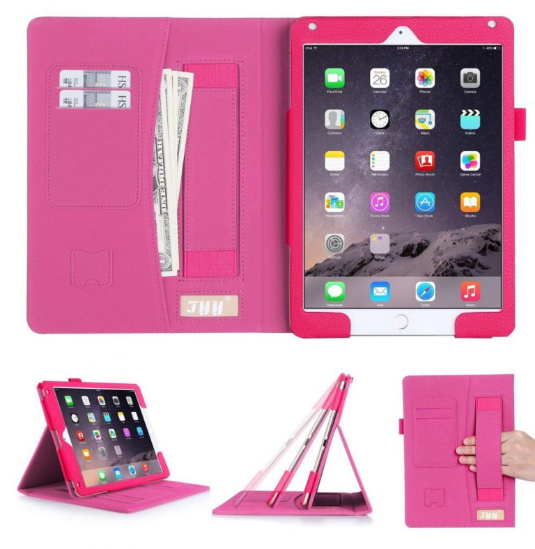 [Luxurious Protection] Ipad Air 2 Case Fyy Premium Leather Case Smart Auto Wa..