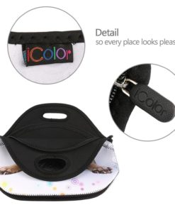 Icolor Cute Pug Boys Girls Kids Neoprene Sleeve Insulated Lunch Tote Pouch Co.. 10 57 3438da84 a4b7 4a49 9784 15f54cf9857f