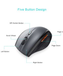 Tecknet 2.4G Nano Wireless Mouse 5 Buttons (M002) Grey 8 57 344b8a7c 4f08 4cfc b6af d0ede750bfbe