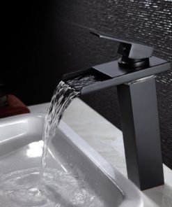 Wovier Led Water Flow Oil Rubbed Bronze Waterfall Bathroom Sink Faucetcolor C.. 5 57 34a5617b df8c 4b87 9750 1847a10a1ef4