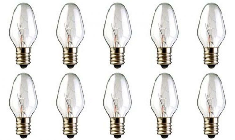 10-Pack 15 Watt Bulbs For Scentsy Plug-In Nightlight Warmer Wax Diffuser 15W ..